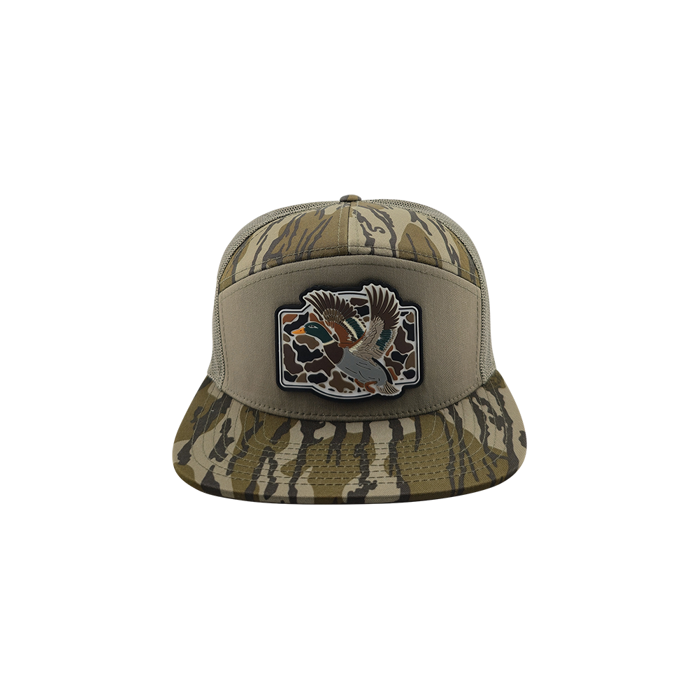 PVC Patch Duck Camo Hat