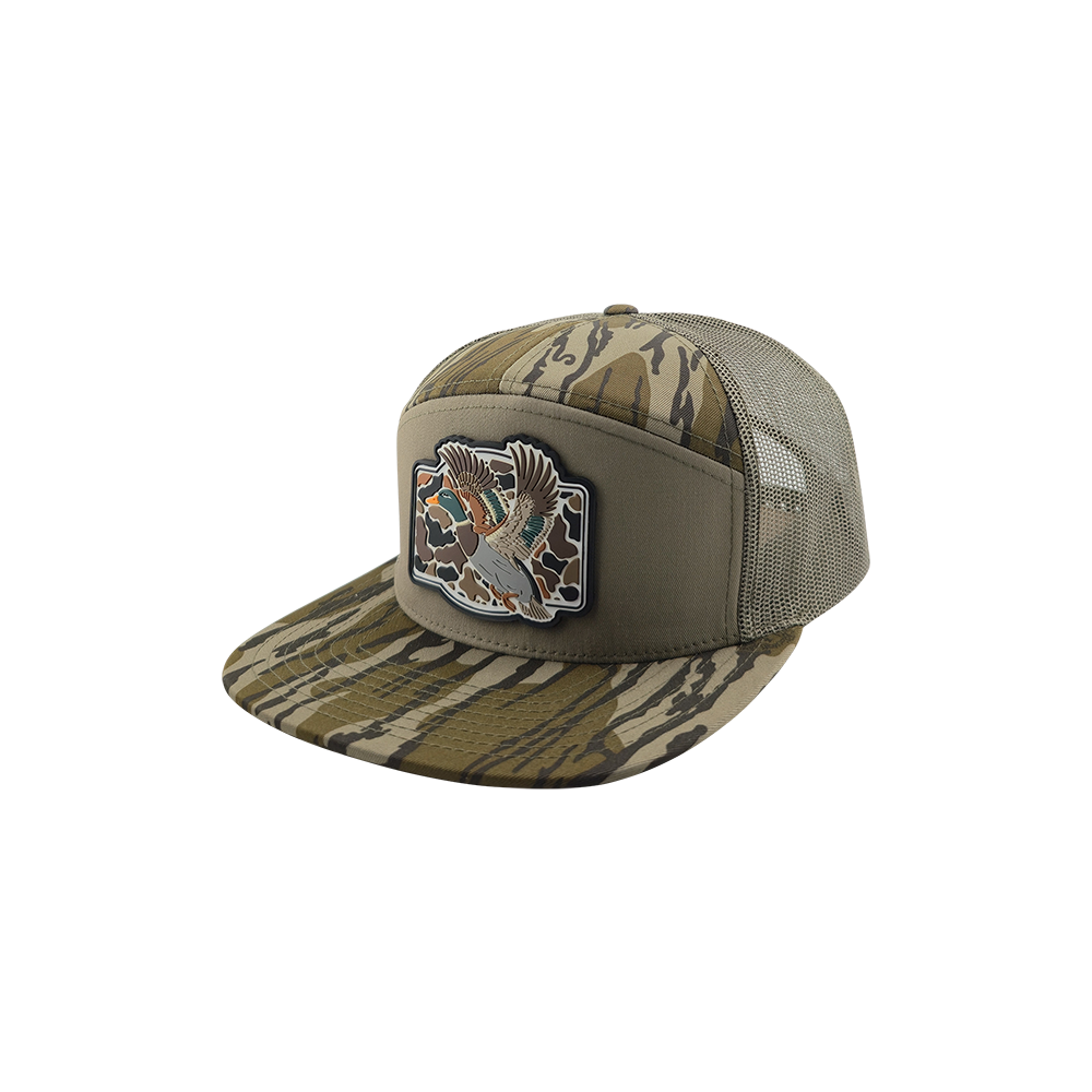 PVC Patch Duck Camo Hat