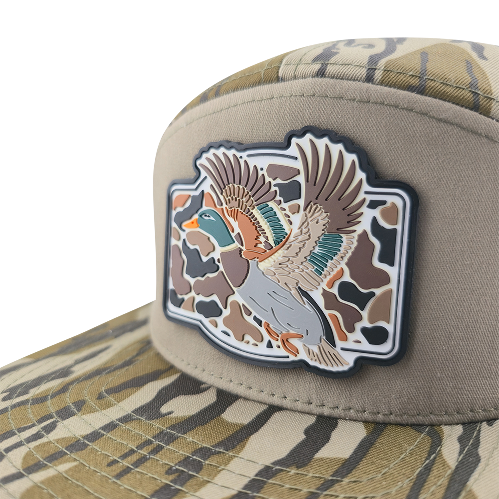 PVC Patch Duck Camo Hat